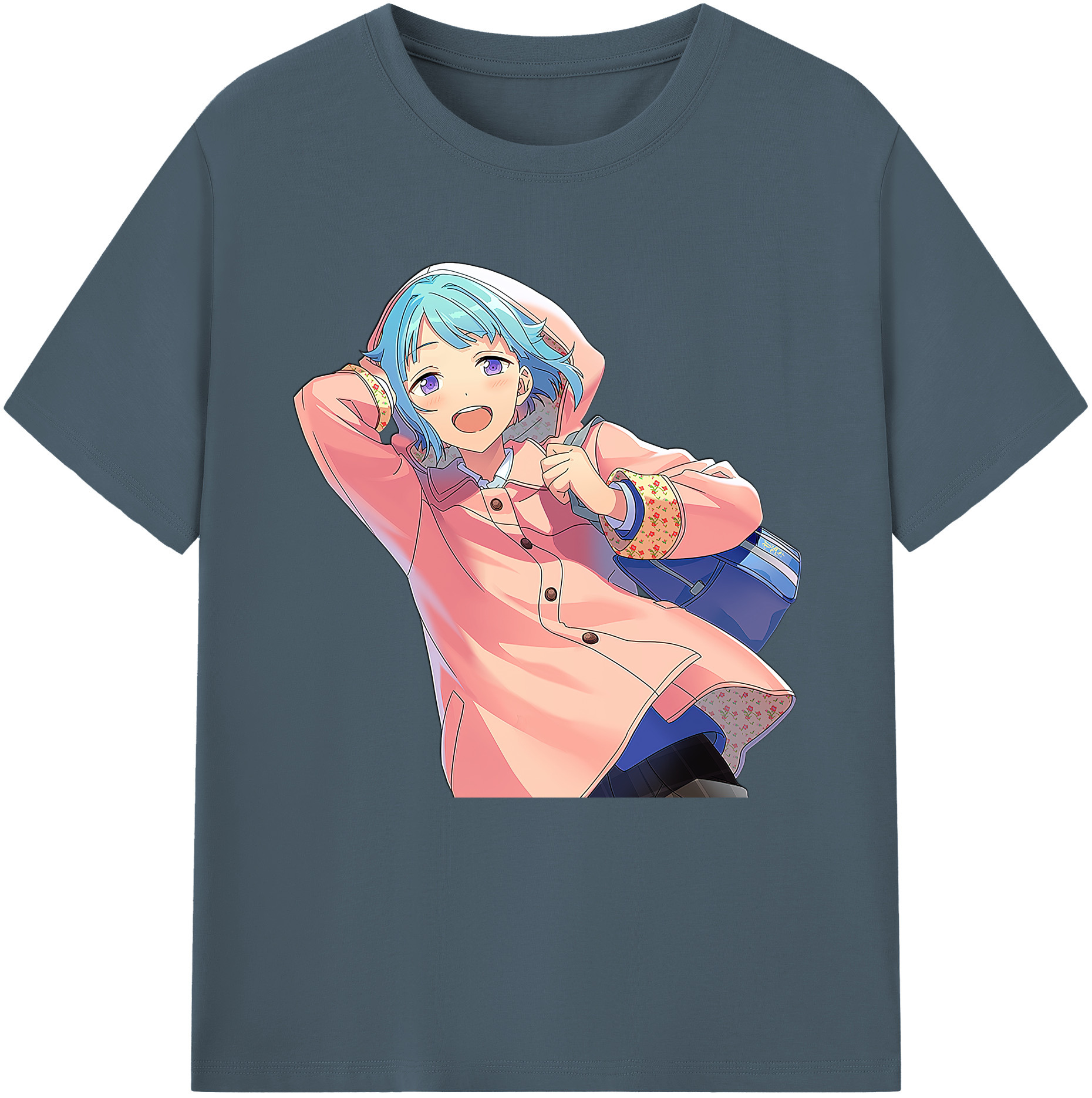 （画像用） あんさんぶるスターズ! Ensemble Stars 綿100％半袖Tシャツ（フロントプリント）